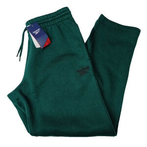Reebok Men's Identity Fleece Sweatpants XXL Collegiate Green